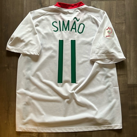 Simao Portugal Nike Euro 2008 Jersey - Picture 1 of 6